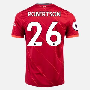 Jalkapallo Pelipaidat Liverpool FC Andrew Roberston 26 Koti 2021/22 – Lyhythihainen