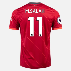 Jalkapallo Pelipaidat Liverpool FC Mohamed Salah 11 Koti  2021/22 – Lyhythihainen