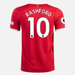 Jalkapallo Pelipaidat Manchester United Marcus Rashford 10 Koti 2021/22 – Lyhythihainen